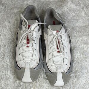 Prada White and Gray Men's Sneakers